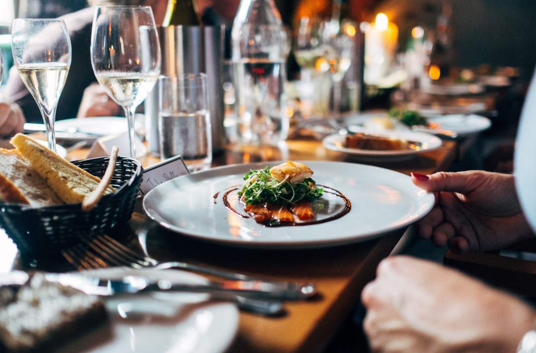 image background de restaurant