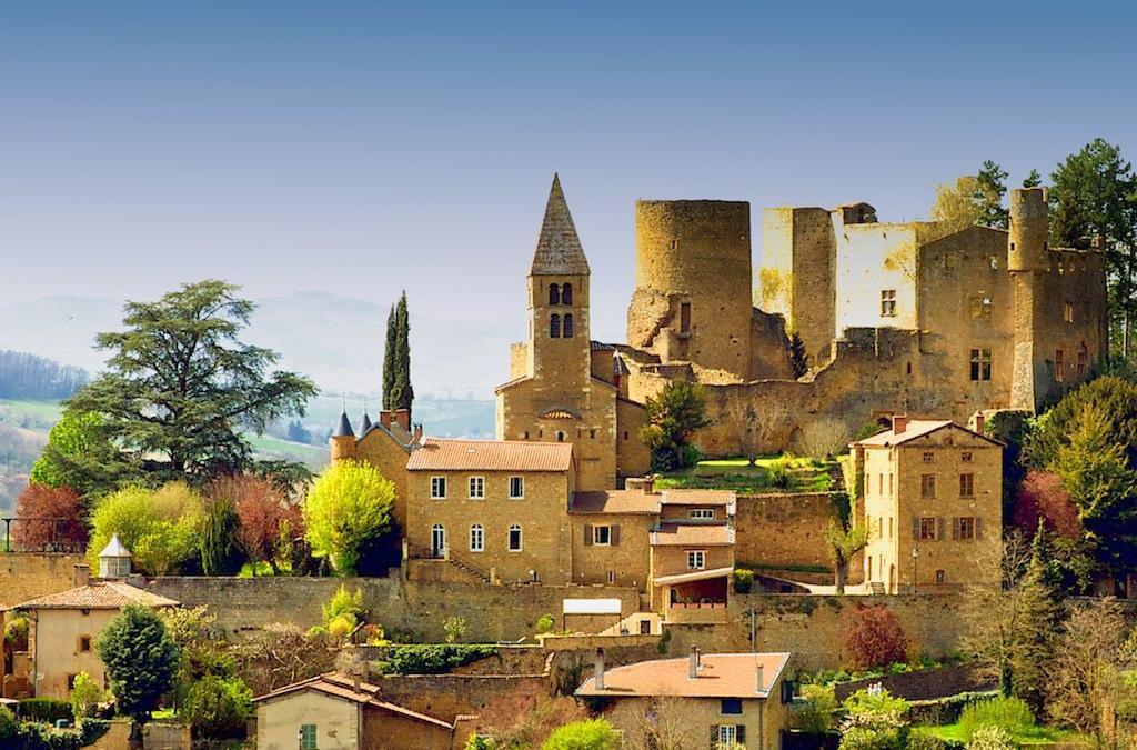photo village Chatillon-d 'Azergues beaujolais